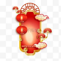 祥云图片_新年春节装饰灯笼