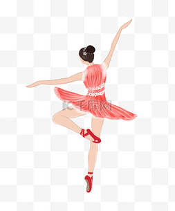 舞蹈跳舞的女孩图片_跳芭蕾的女孩