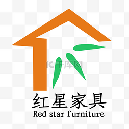 家具logo图片_黄色的房子LOGO