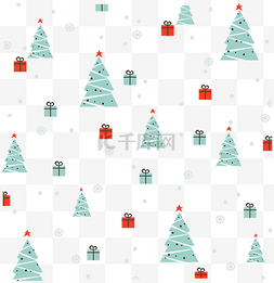 欧式底纹图片_圣诞节圣诞树底纹