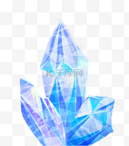 冰晶钻石水晶