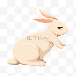 可爱卡通兔兔图片_可爱兔子