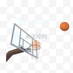 篮球图片_青春篮球框