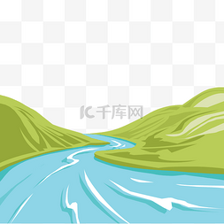 河流banner图片_河水河流