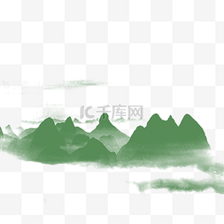 中国风大山背景