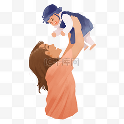 母亲节母亲节素材图片_母亲节人物人类亲子家庭孩子母子