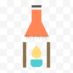 ui化学图片_卡通用火做化学实验
