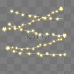 灯星星灯图片_christmas light 圣诞温馨串灯球灯星