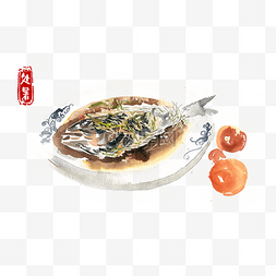 季节美食图片_处暑美食香辣鱼