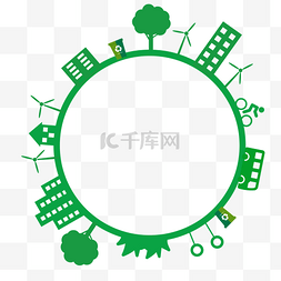 绿色环保地球生态圈