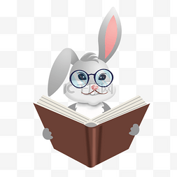 灰色小兔子图片_灰色兔子阅读