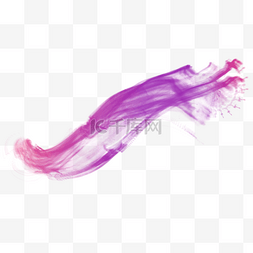 简约创意不规则紫色渐变线条