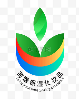 彩色叶子LOGO