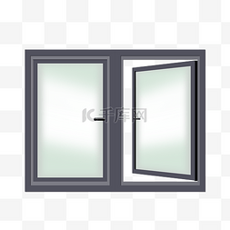 玻璃窗图片_金属玻璃窗户