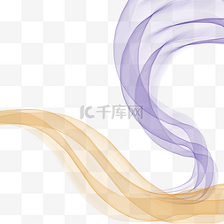 紫色纹理线条图片_几何曲线波浪纹线条
