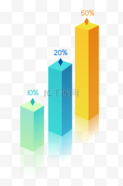 商务立体矢量图片_矢量商务风柱子