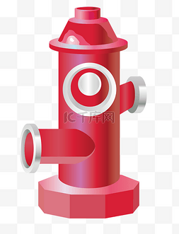 室外消防栓图片_红色室外消防栓