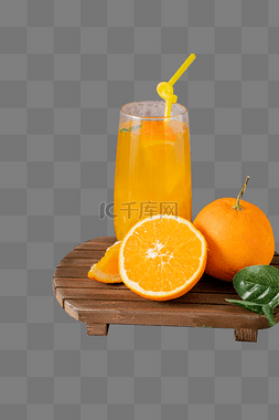橙子汁汁图片_橙子橙汁果汁