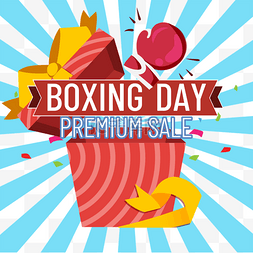 sale图片_boxing day sale礼盒手套创意