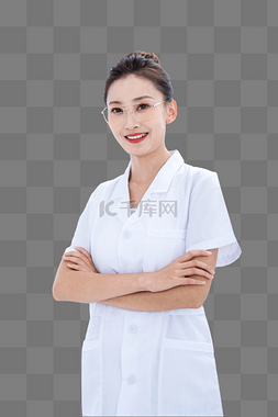 医生图片_人像微笑的女医生