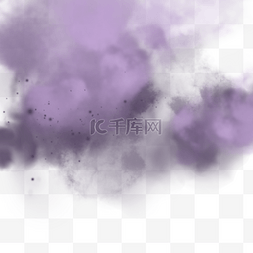 紫色雾烟图片_层次感紫色烟雾