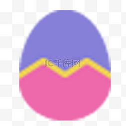 复活节彩蛋图片_彩色的卡通彩蛋
