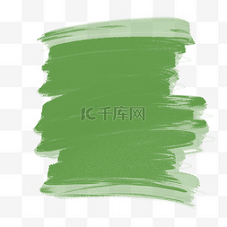 墨迹绿色图片_绿色笔刷