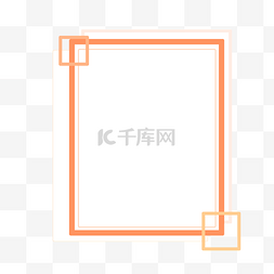 中国风海报蓝色图片_古风边框中国风