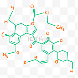 绿色化学分子式