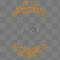 漂亮的边框花纹图片_欧式漂亮的魔镜边框