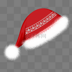 圣诞节帽子图片_圣诞圣诞节针织圣诞帽