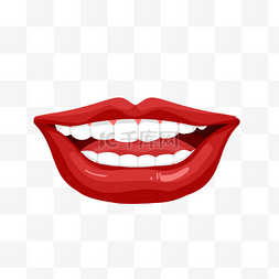 嘴巴一条线图片_人体器官嘴巴