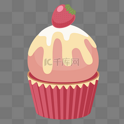 草莓蛋糕图标