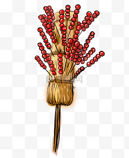 红色新年图片_北京红色糖葫芦一串串