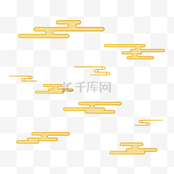 云纹图案素材图片_中国风云纹图案线条