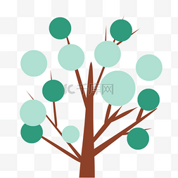 创意树木图片_创意树状图