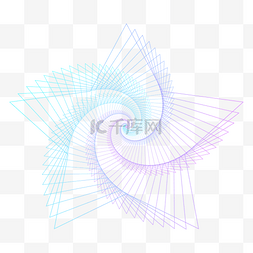 矢量图片_渐变简约几何矢量不规则多边形