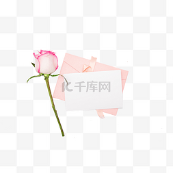 女神节玫瑰花和贺卡