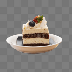 蛋糕盘子图片_灰色蛋糕食物圆盘元素