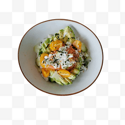 免抠图蔬菜图片_一碗健康的沙拉免抠图