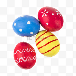 彩色彩蛋图片_复活节彩色彩蛋