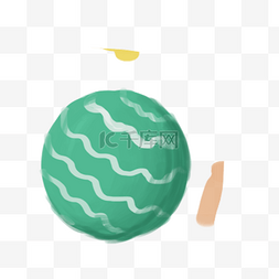 绿色的小球免抠图