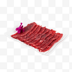 牛肉干素描图片_潮汕火锅涮牛肉