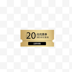 20元优惠券满299元使用