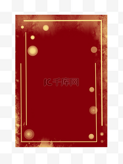 红色背景海报素材图片_中国风节日装饰背景边框免扣PNG