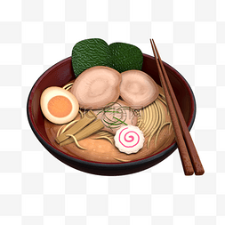 日式食物图片_日式卡通拉面