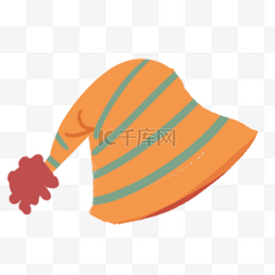 橘黄色图片_橙色橘黄色可爱卡通帽子