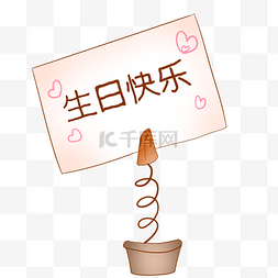 生日贺卡图片_创意卡通生日贺卡