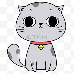 卡通小猫图片_教育培训装饰可爱小猫咪