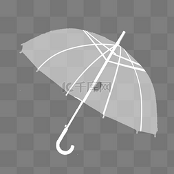 创意雨伞元素图片_卡通雨伞
